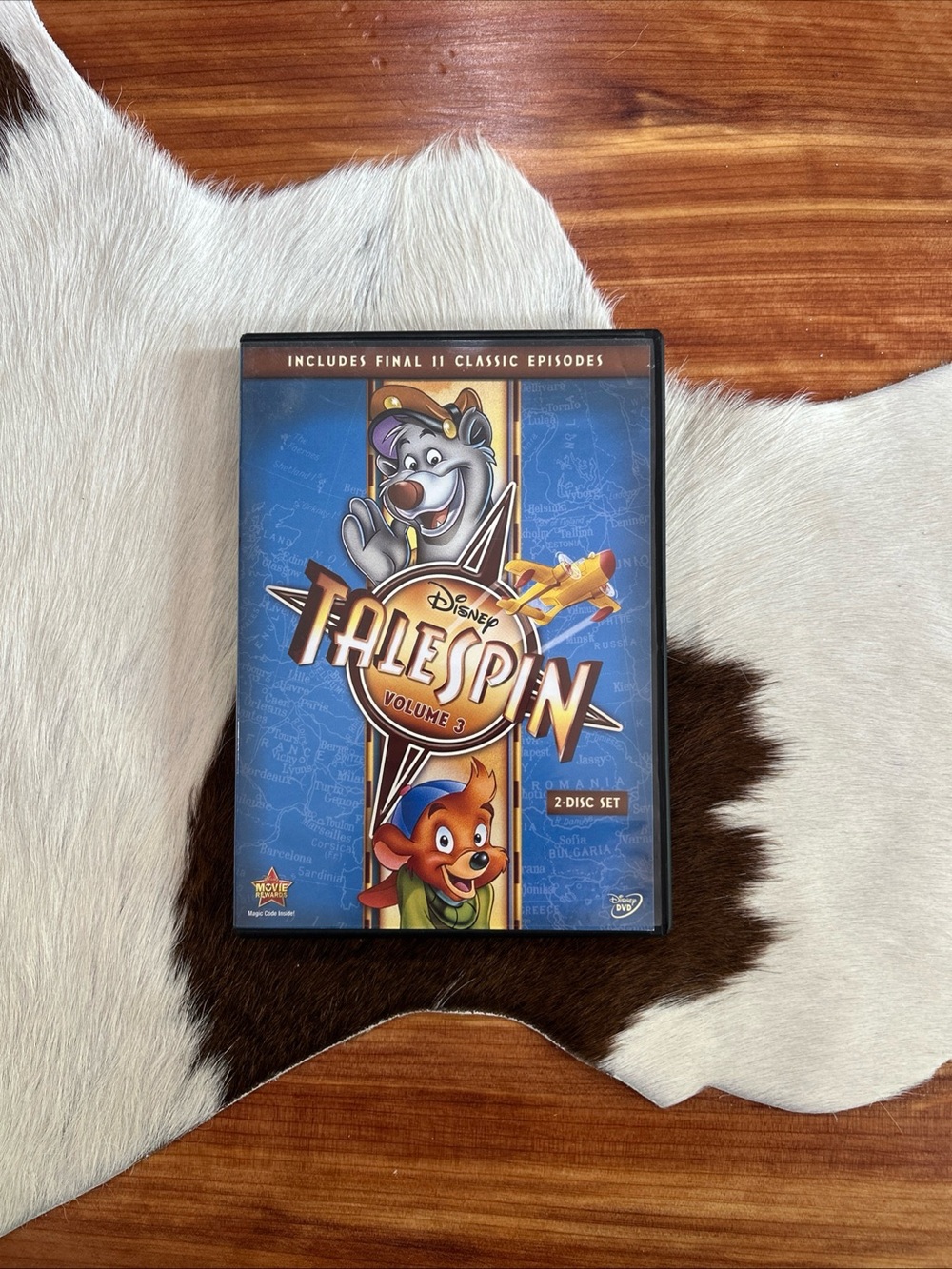 Disney Talespin: Volume 3 (DVD, 1991) 2 Disc Set - Includes Final 11 Episodes